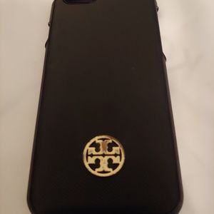Black Tory Burch iPhone case